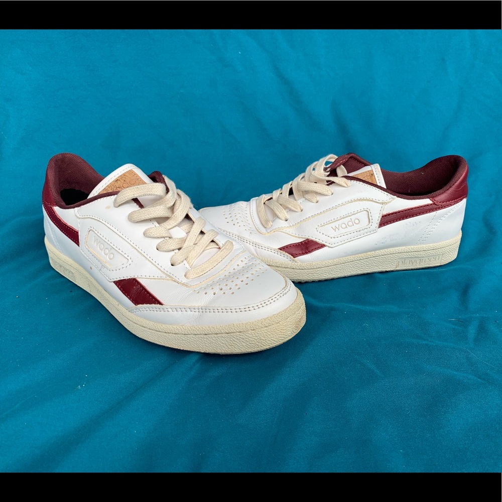 Wado Women’s Sneakers - Burgundy & White